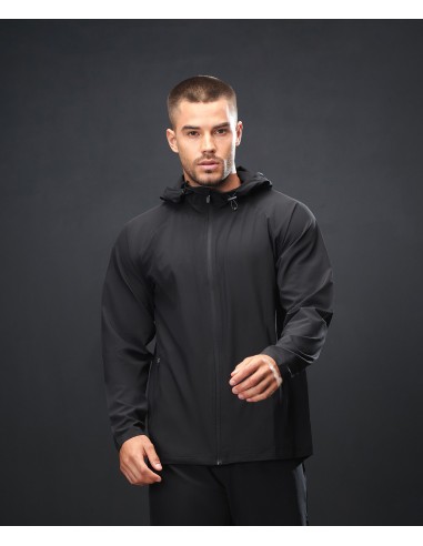 TOM-TL578-Sweat à capuche technique zippé